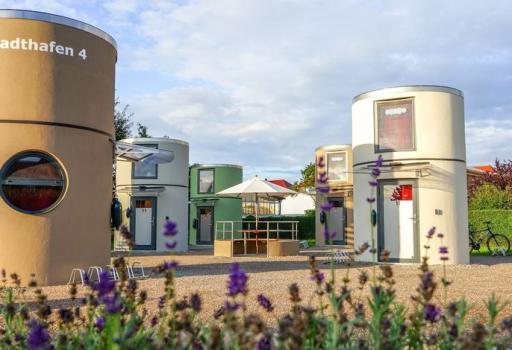 Tinyhouses in Röhrenform