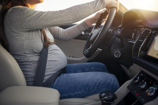 Schwanger, Auto, Sitz