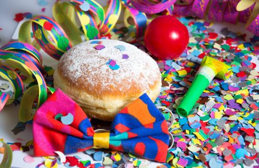 Infografik: Karneval Pfannkuchen