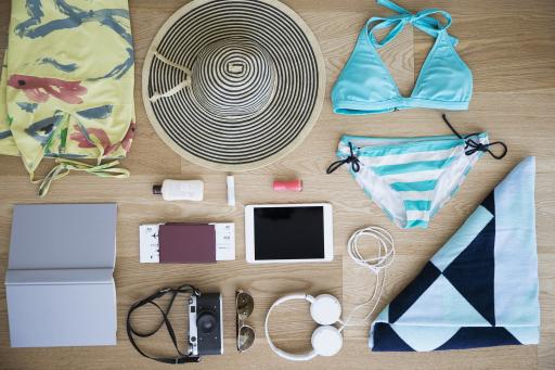 Sonstiges: Kofferpacken - Sachen - Ordnung