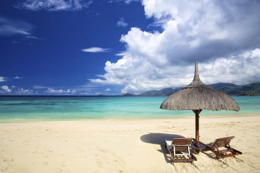 Grand Gaube Pereybere Strand, Meer, Liege Grand Gaube Pereybere