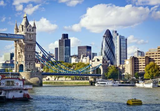 Towerbridge und Themse in London