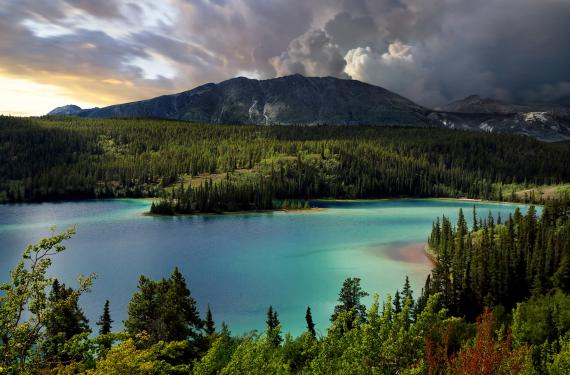Kanada, Yukon, Emerald Lake