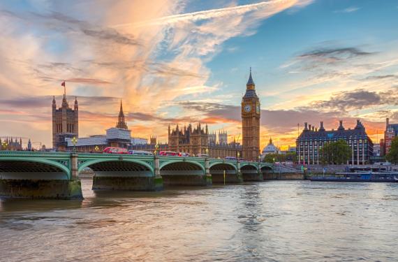 London Städtetrip, Brücke, Fluss London