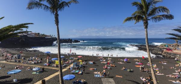 Playa de la Arena Puerto Santiago