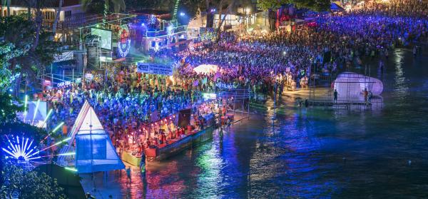 Full Moon Party Insel Koh Phangan (Haad Rin Nai Beach)