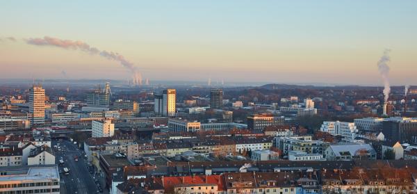 Stadt, Skyline, Cityskape, Stadtbild, Industrie Bochum