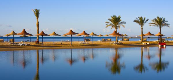 Strand, Meer, Palmen Ägypten