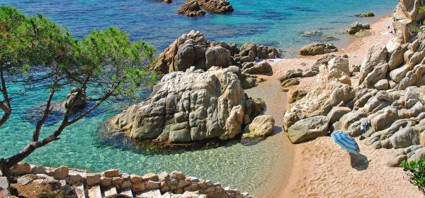 Strand, Meer, Fels Costa Brava