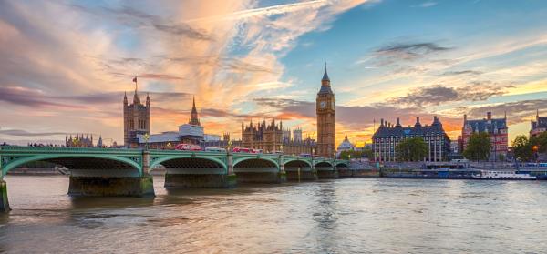 Städtetrip, Brücke, Fluss London