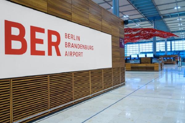 Terminal im Berliner Flughafen