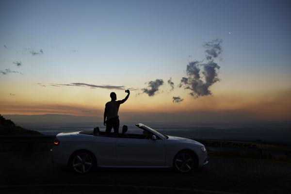 Foto aus dem Auto heraus