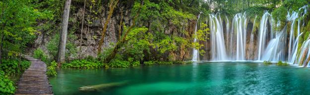 Kroatien, Nationalpark Plitvicer Seen