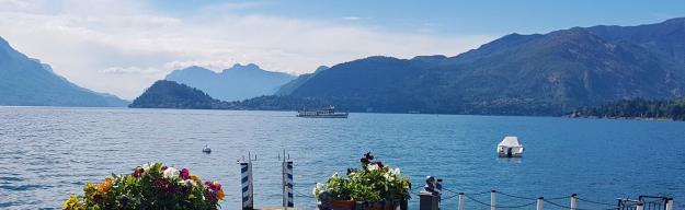 See, Berge, Boot Menaggio (Comer See)