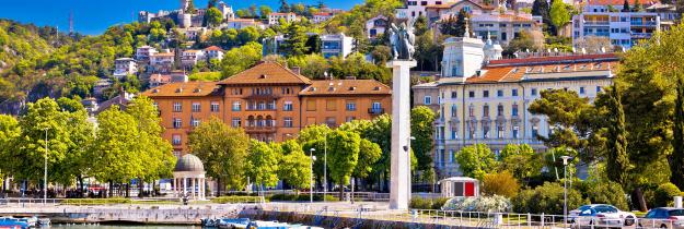 Hafen, Wasser, Säule Rijeka