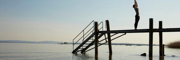 Wellness, Frau, Yoga