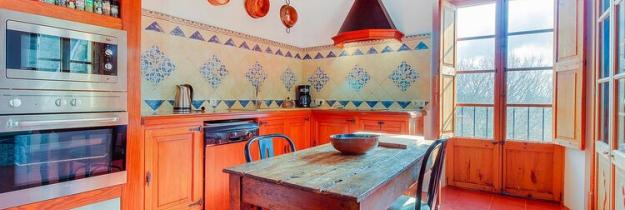 Küche der Villa Son Corcó