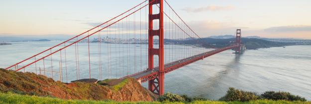 Kalifornien: Golden Gate Bridge in San Francisco