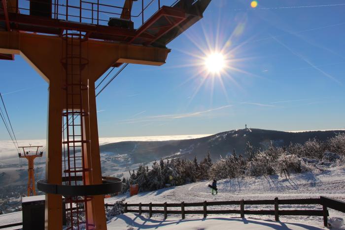 Skigebiet Fichtelberg Seilbahn