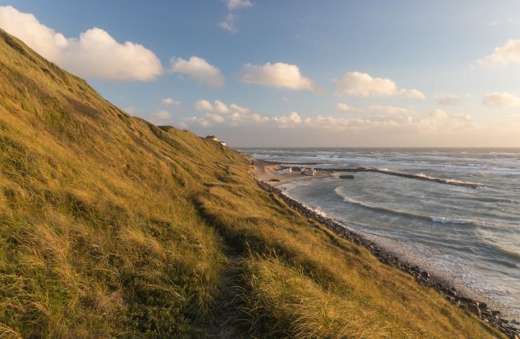 Strand bei Sonnenuntergang