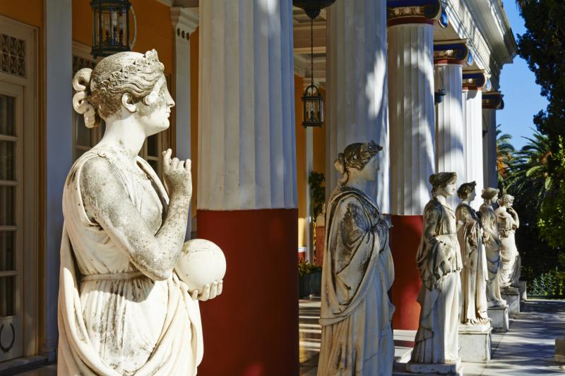 antike griechische Statuen