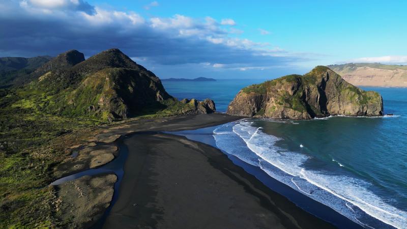Neuseeland: Whatipu Beach