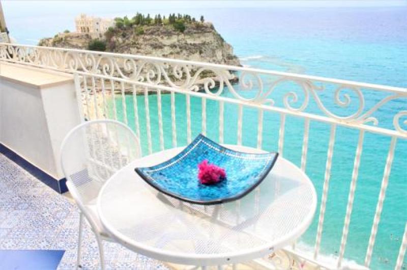 Balkon mit Meerblick