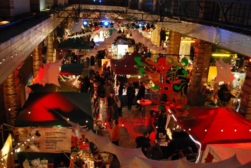 Weihnachtsmarkt am Connewitzer Kreuz