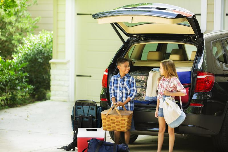 Sonstiges: Auto - Kofferraum - Gepeack - Kinder