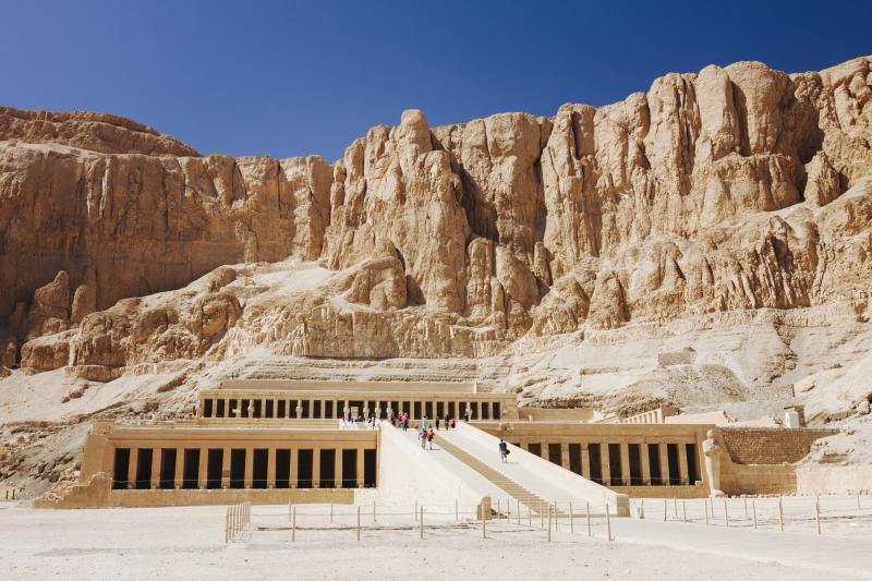 Totentempel der Hatschepsut im Tal der Könige