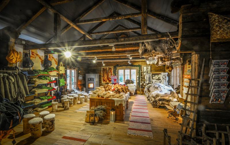 Finnisches Weihnachtsdorf Leipzig