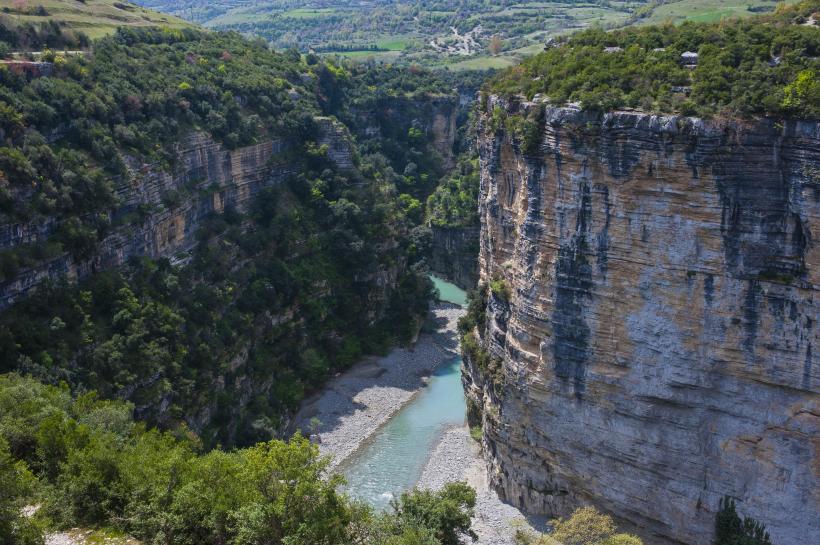 Osum-Schlucht in Albanien