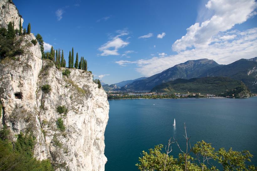 Felsen im Norden des Gardasees