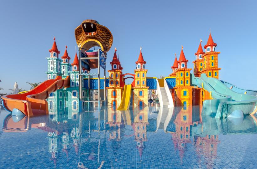 Aquapark in einem Hotel