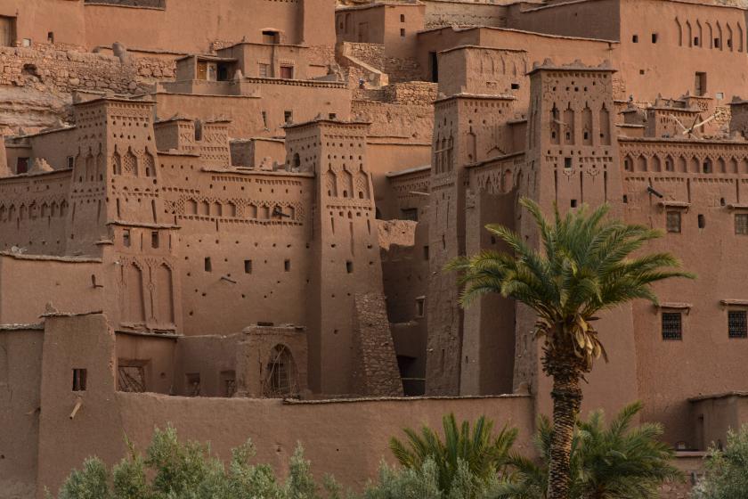 Stadt, Mauer, Weltkulturerbe Ouarzazate