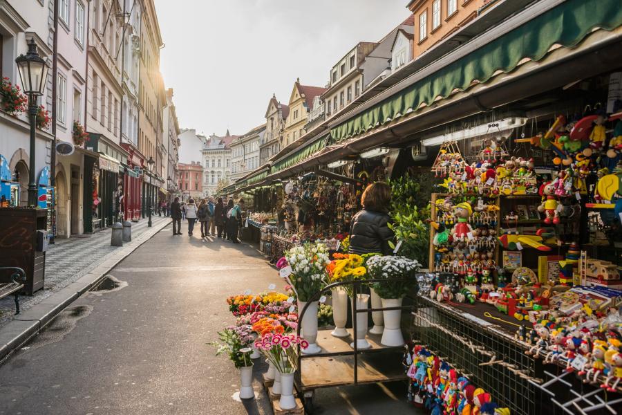 Markt in Altstadtgasse