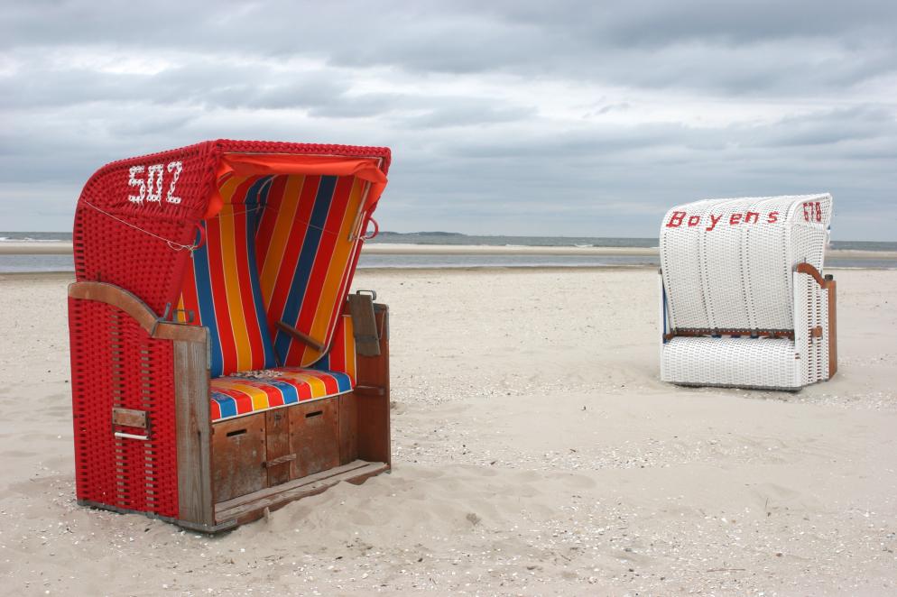 Amrum Strandkorb Amrum