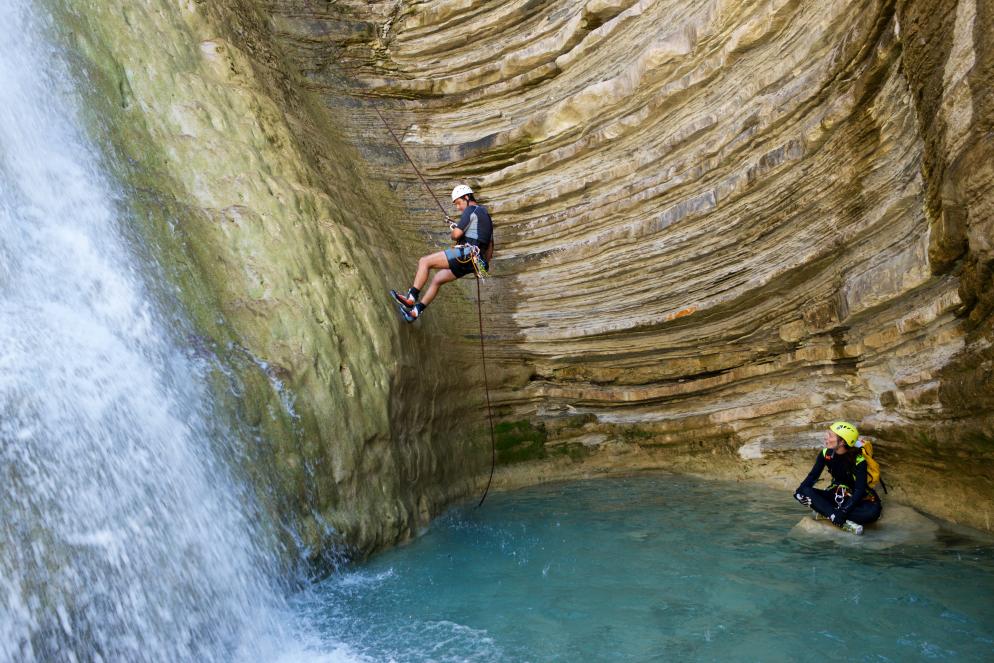 Canyoning, Coasteering, Wasserfall Mallorca