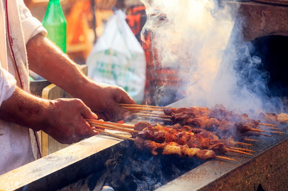 Grill, Barbecue, Street Food