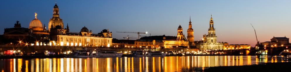 Emotion: Städtereisen Dresden bei Nacht