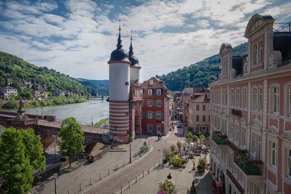 Old Bridge Gate, Altstadt - Heidelberg Old Bridge Gate, Altstadt Heidelberg