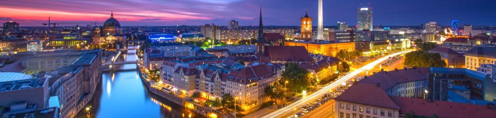 Berlin Spree, Berlin, Nacht Berlin