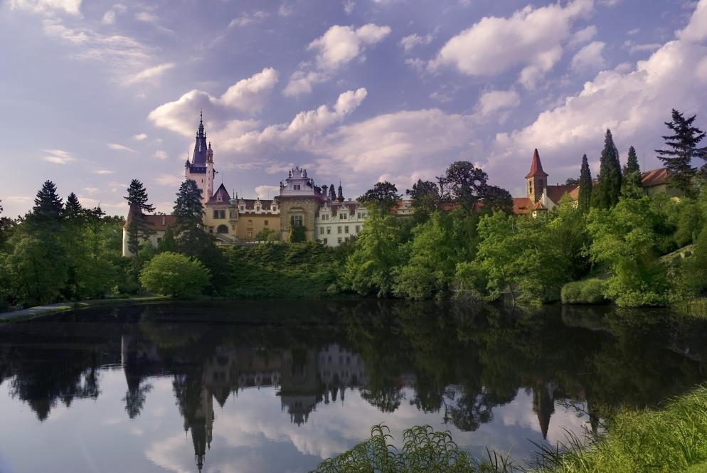 Schloss Průhonice,Park - Prag Schloss Průhonice,Park Prag
