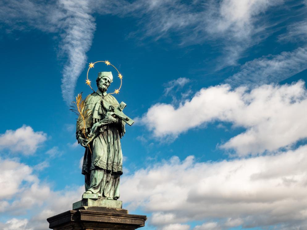Karlsbrücke,Statue - Prag Karlsbrücke,Statue Prag