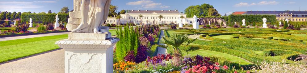 Garten, Statue, Beete, Park Hannover