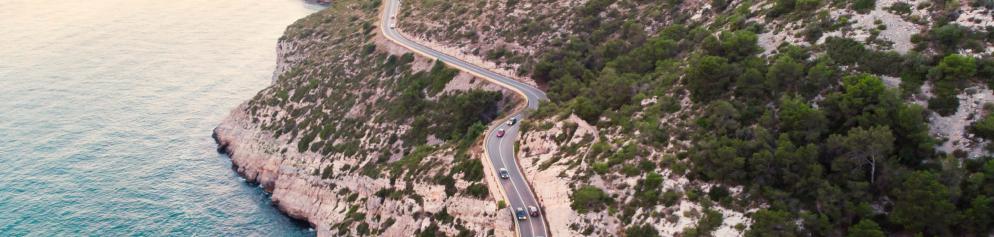 Spanien-Barcelona-Küstenstraße-Emotion