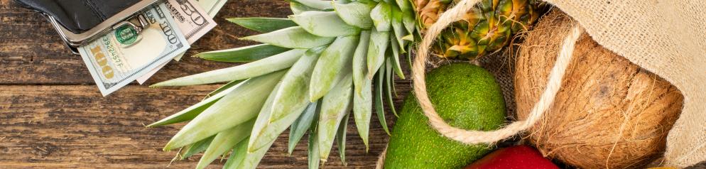 Obst, Früchte, Geld