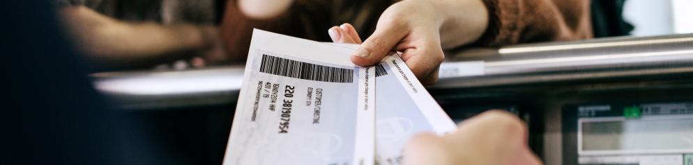 Flughafen, Tickets, Flugtickets, Schalter