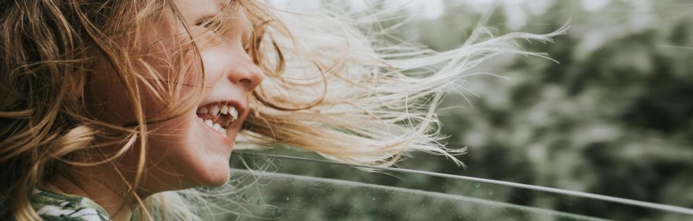 Mädchen, Kind, Auto