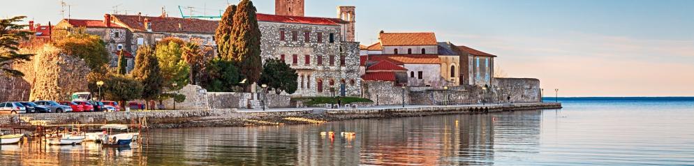 Meer, Küste, Stadt, Promenade, Boote Porec